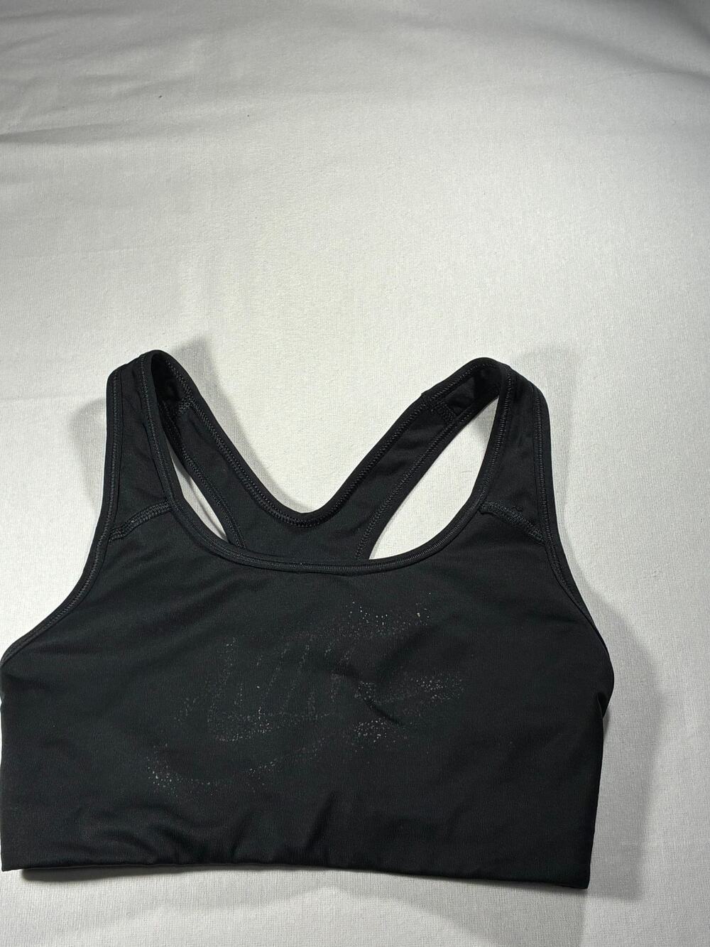 Nike Dri-FIT Black Racerback Sports Bra XS